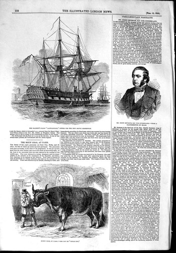 Old antique print 1853 queen - 1853,
