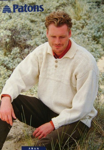 Knitting pattern mens sweater - mens,