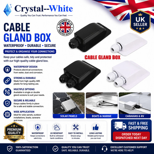 Waterproof dual cable - dual, entry