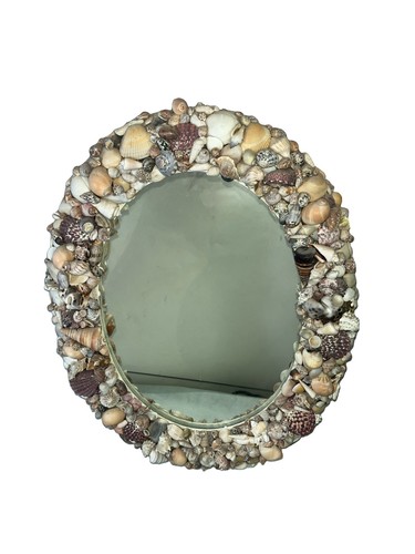 Seashell mirror coastal - seashell,