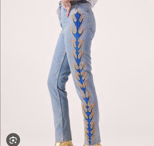 Sandro flame embroidered