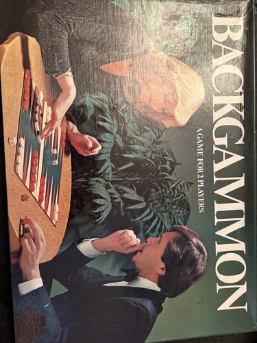 Backgammon board game - game, a