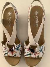 RIEKER GORGEOUS FLORAL SANDALS