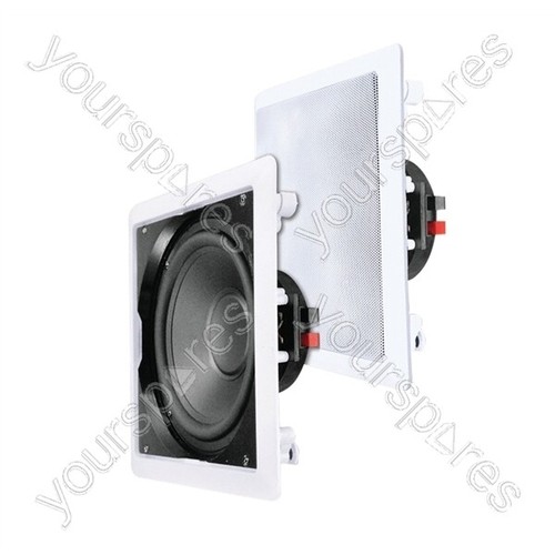 Audio white 12inch wall - white, in-wall