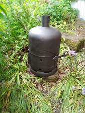 gas bottle woodburner 