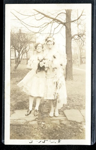 Vintage photo flapper - flapper, era