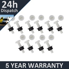 10x Number Plate Plastic Nylon