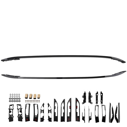 Black aluminium roof rails - roof,