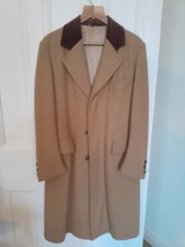 Vintage Men's Camel Overcoat