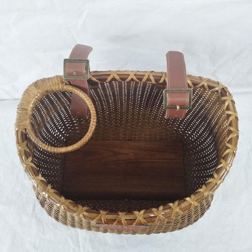 Bike basket with - basket, cup