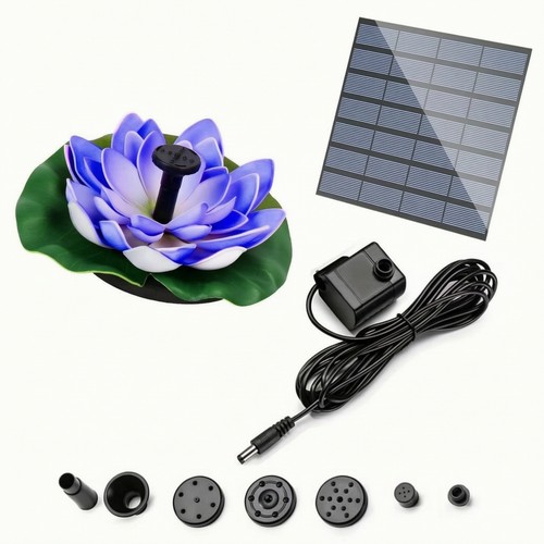 Floating solar fountain - floating,