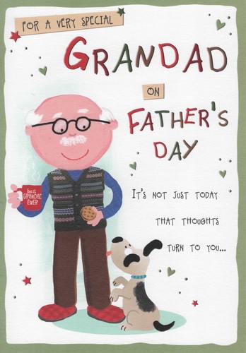 Fathers day card - day,