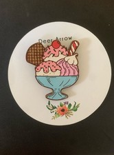 Deer arrow painted sundae - arrow,