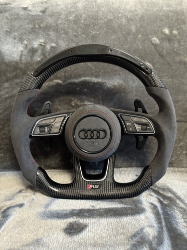 Audi led carbon - fibre, steering