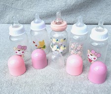 5 x reborn babies feeding bottles  (never been used)