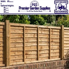 Premier Lap Garden Fence Panel