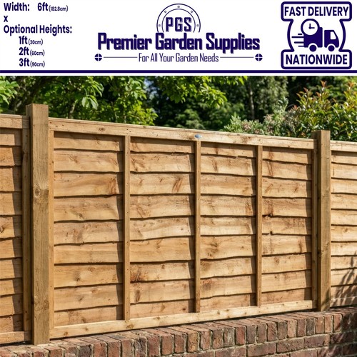 Premier lap garden fence - premier,