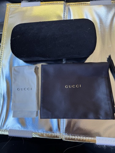 Gucci velvet black - gucci, case,