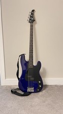 Silver Tone Bass SSLB-11/CBL Bass Guitar Purple