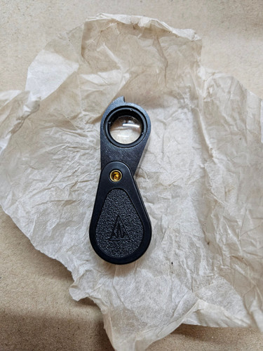 10x magnifying glass vintage - 10x,