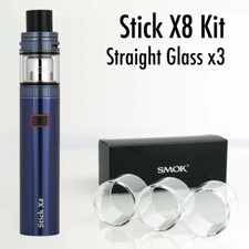 3x SMOK Glass Pieces Spare Pyrex Tube for All SMOK Models Kits and Tanks 2ml TPD