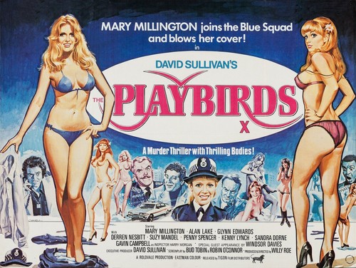 Playbirds 1978 quad poster - uk,