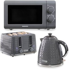 Daewoo Argyle Grey Kettle 4