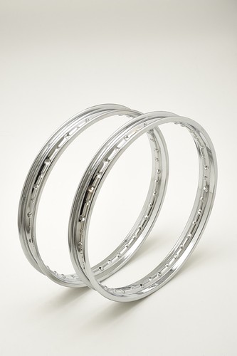 Pair steel chrome - steel,