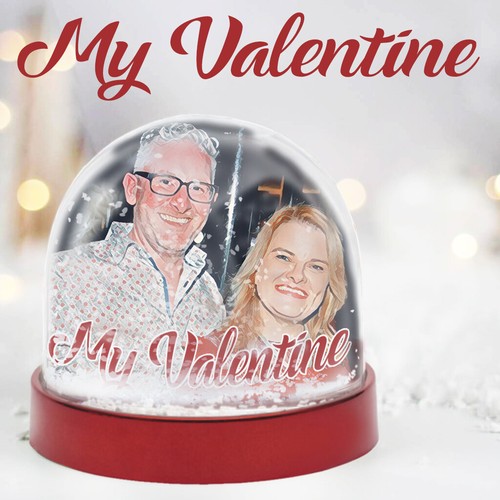 Personalised valentines love - ,