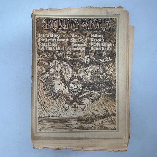 Vintage rolling stone - rolling,