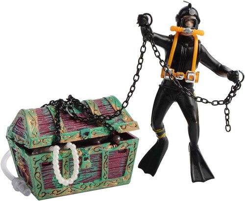 Action aquarium ornament - action,