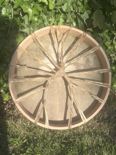 New shamanic goat drum inch - goat, 14