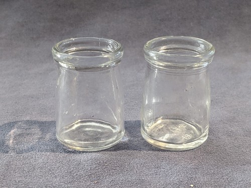 Pair 1950 small glass - 1950's,