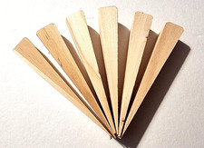 6 Door Stops Wedges Solid Wood