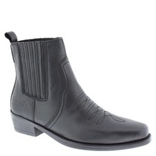 Wrangler Tex Mid Black Pull On