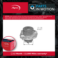 Water Pump fits ABARTH 124 SPIDER 348 1.4 2016 on 55253268 Coolant 46520401 Apec