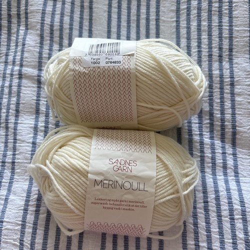Sandnes garn merinoull 50g - garn, x