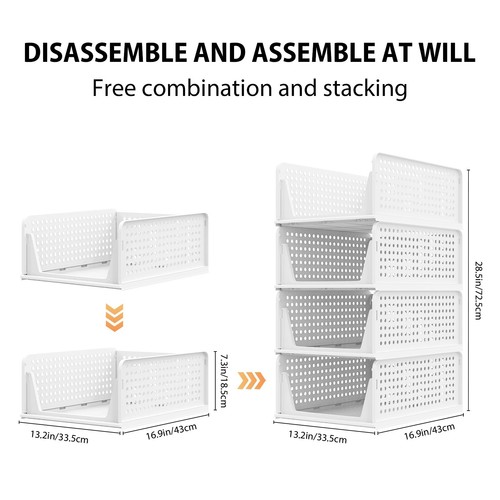 Set stackable pull - of, pull-out
