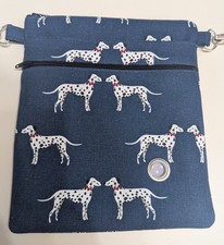 Sophie Allport Dalmatian fabric Dog Walking Bag