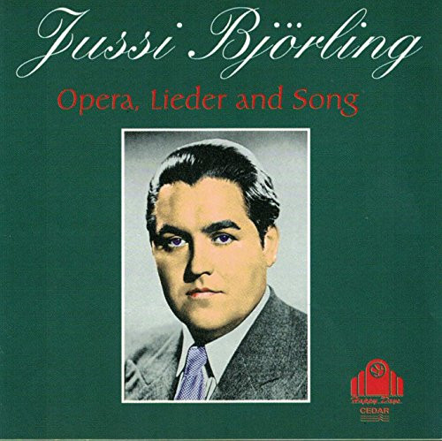 Opera lieder and - lieder, songs