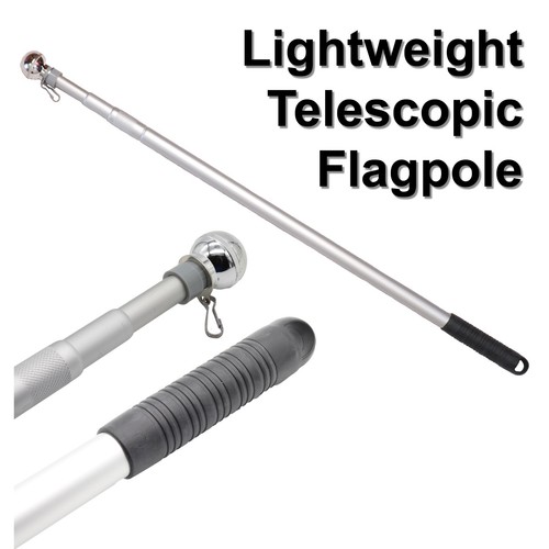 Telescopic flag pole - telescopic,