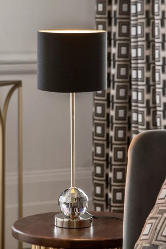 Next aden black table lamp - aden,