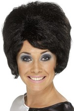 Smiffys 60s Beehive Wig, Black