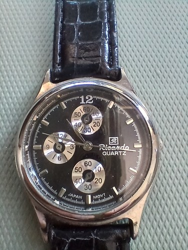 Ricardo watch with black - , strap