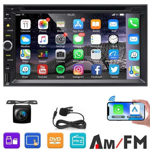 Double din car stereo - din,