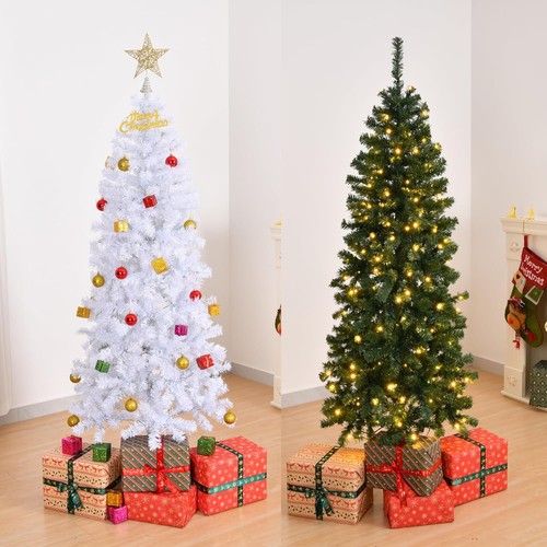 Slim christmas tree - tree, with