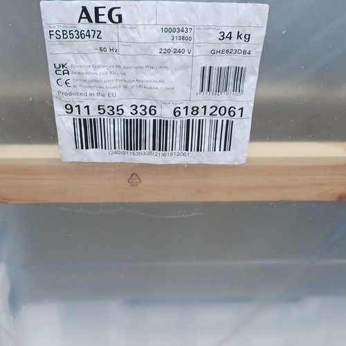Aeg fsb53647z integrated - aeg,
