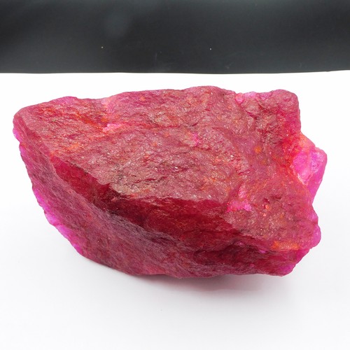 Beautiful red ruby rough - red,