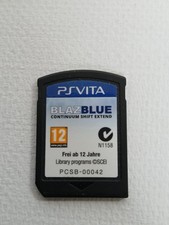 BLAZBLUE CONTINUUM SHIFT EXTEND PSVITA REGION FREE SONY PS VITA free postage (M)