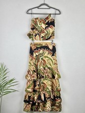 ZARA Printed Linen Blend